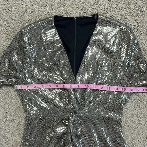 Elie Tahari Sequin Twist Cocktail Dress - Picture 11 of 13